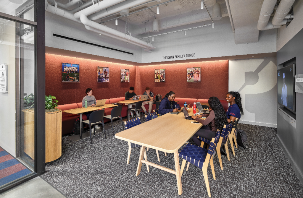 Penn Weiss T House powered by Quaker Fuel Kwan Family Lounge